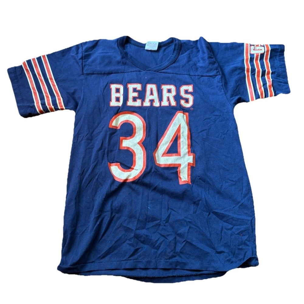Rawlings 1980s Chicago Bears Vintage Jersey Adult Medium, #34 Walter Payton